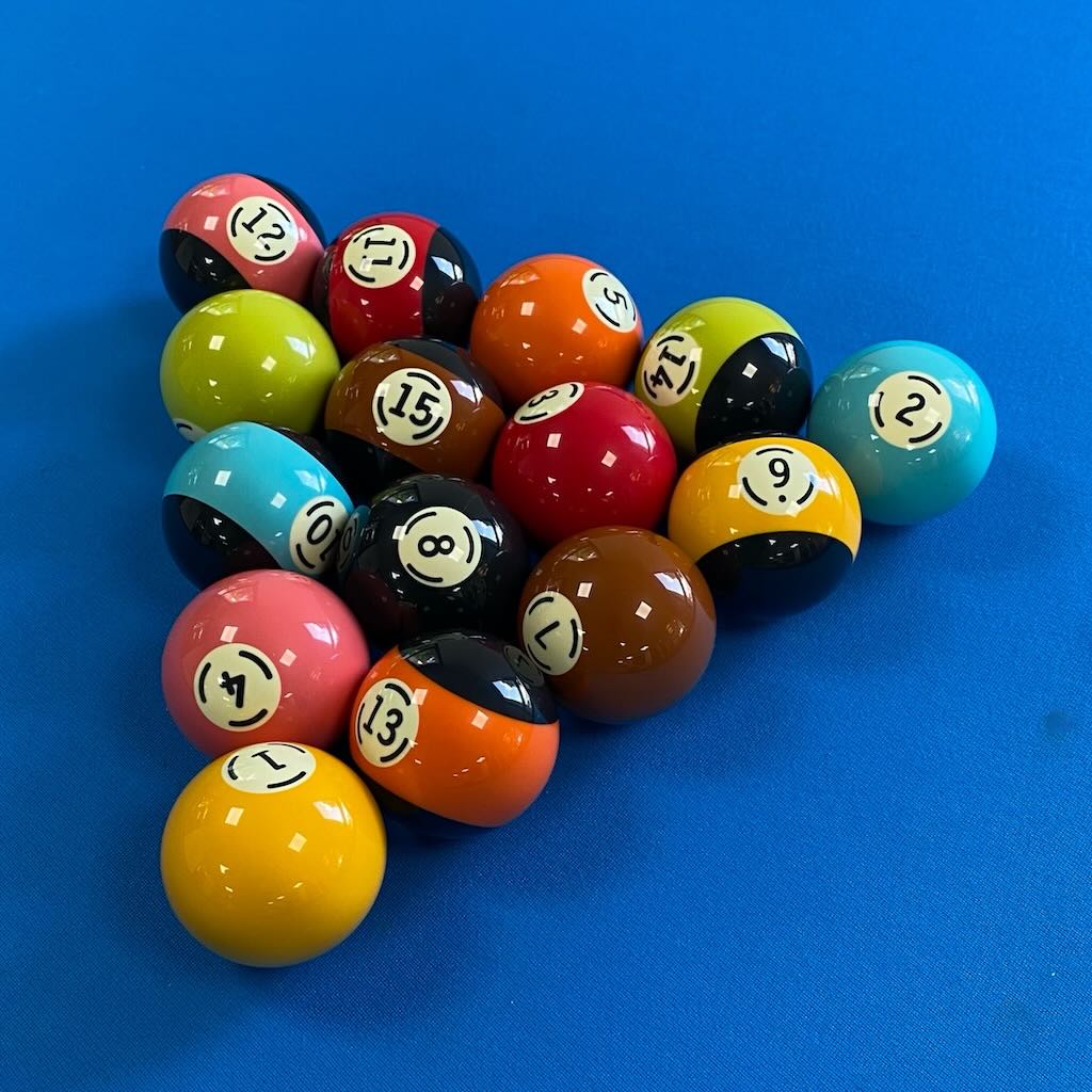 placer les billes pour la casse du jeu de la 14